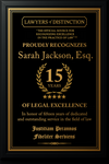 Gold Custom Anniversary Recognition Plaque