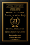 Gold Custom Anniversary Recognition Plaque