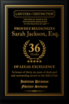 Gold Custom Anniversary Recognition Plaque
