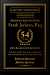 Gold Custom Anniversary Recognition Plaque
