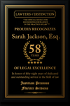 Gold Custom Anniversary Recognition Plaque