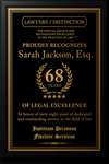 Gold Custom Anniversary Recognition Plaque