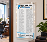 USA Today Honoree Acrylic